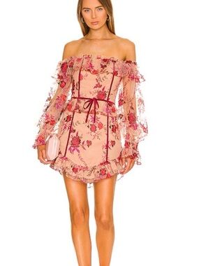 MAJORELLE Fae Mini Dress - Size: M. With tags